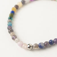 Pulsera de Minerales Naturales | Amatista, Cuarzo, Lapislázuli, Turmalina y Más | Energía Positiva y Equilibrio Espiritual - details 1