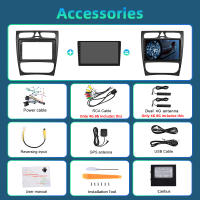Podofo Radio de coche Android 2 Din para Mercedes-Benz C-Class/CLK  2002 2003 2004 Carplay 8+128GB AI Voice WIFI+4G DSP GPS Navegación Multimedia Reproductor de Video - details 21