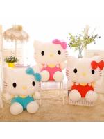 Muñeco De Peluche Sanrio Hello Kitty 20Cm Decoración De Habitación Juguete De Peluche Lindo Regalo Para Amigas Y Niñas Relleno De Algodón PP - details 8