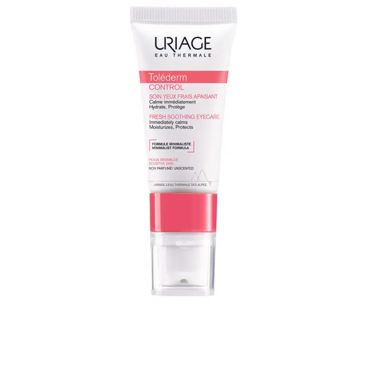 Cosmética Facial Uriage Tolederm Cuidado de Ojos Calmante para Pieles Intolerantes y Sensibles - 1