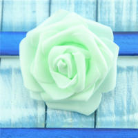 50pcs Rosas Blancas De Esponja PE Artificiales De 6cm Para Decoración De Casamiento Y Manualidades DIY Flores Falsas Para Hogar - details 11