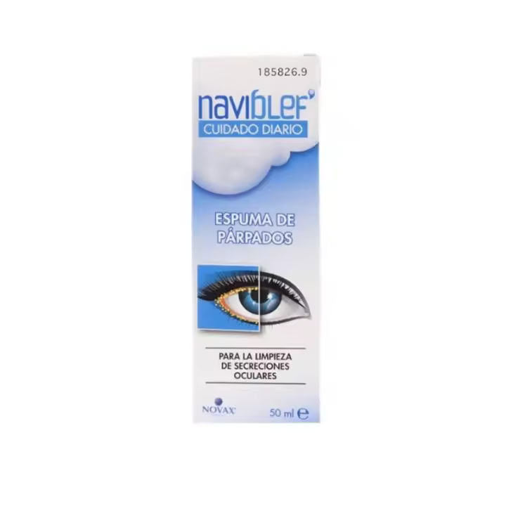 Laboratorios Llorens Naviblef Espuma de Párpados Cuidado Diario 50ml - 1