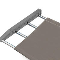 Organizador De Zapatos Metálico Plegable Multi Capas Ajustable Para Guardarropa Economiza Espacio Para Dormitorio - details 8