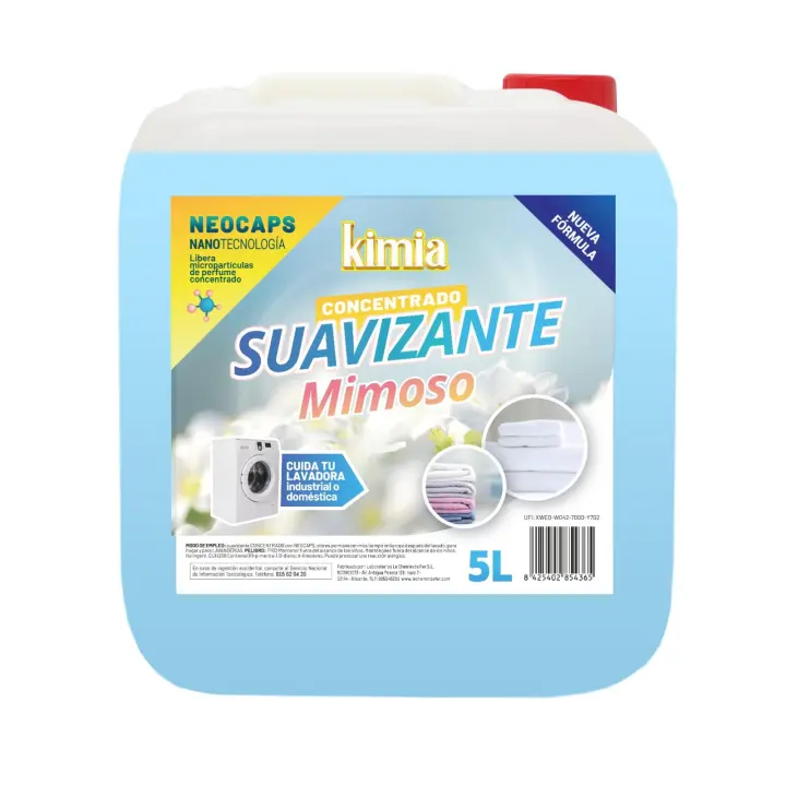 SUAVIZANTE CONCENTRADO KIMIA SPRING BLOOM 4,8Kg 90LAVADOS - 1
