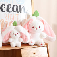Juguete De Peluche Divertido Joy Kawaii En Forma De Zanahoria Y Fresa Que Se Transforma En Conejo Regalo De Cumpleaños O Navidad Para Niños - details 9