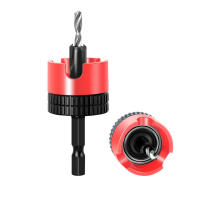 1PC Taladro De Cuentas Limitadas Para Carpintería Con Embozo Y Taladro De Pasos Ajustable Mango Hexagonal Antideslizante Abre Tornillos - details 0