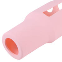 Protector De Tumbler De Silicona Antideslizante Para Stanley 40oz Funda Completa Antarrugas En Colores Rosa Gris Y Azul - details 27