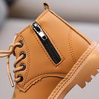 Botas De Otoño Para Niños Y Niñas Con Diseño De Cordones Y Cierre De Cremallera Antideslizantes Cómodas Y Estilosas Para Niños Y Niñas - details 12