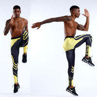 Pantalones De Rendija Para Correr Para Hombre Deporte Secado Rápido Gimnasio Fitness Tiras De Entrenamiento Correr Deportes Pantalones Compresión - details 6