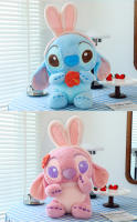 Muñeco De Peluche Disney Stitch 40cm Conejo De Dibujos Animados Para Niñas Muñeco De Angel Con Orejas De Rabbit Regalo De Decoración - details 4