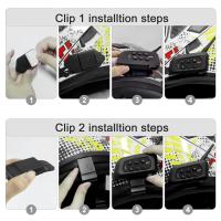 EJEAS V6 Pro+ V4 plus Accesorios Para Casco De Motocicleta Intercomunicador Microfono Altavoz Auricular Base Adhesiva Clip De Montaje - details 13
