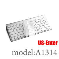 Funda De Silicona Para Teclado Bluetooth Inalámbrico Apple MLA22LL/A1644 A1314 IMAC Protección Para Teclado De Escritorio PC Versión US/EU - details 6