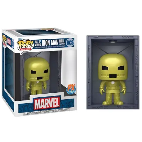 Funko POP Marvel - Hall of Armor Iron Man Model 1 PX Exclusive 1035 Raíz MERCHAN-STORE Figuras Funko Funko - 1