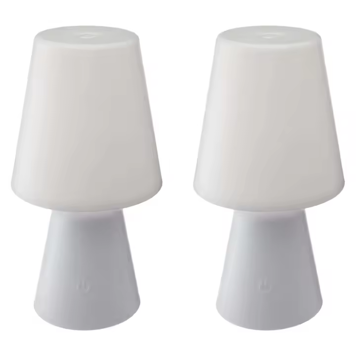 Set de 2 lámparas led inalámbricas de exterior WELLHOME - 1