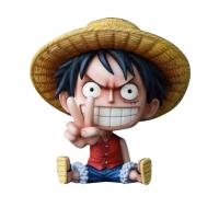 Figura De Anime One Piece Set Completo De Infancia GK Luffy Zoro Sanji Nami Robin Ace Crew De Sombreros De Paja Figura De Acción Para Coleccionistas - details 2