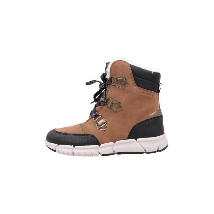 Geox Meisjes J Flexyper Girl B Ab enkellaarzen, zwart, 28 EU