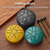Steel Tongue Drum De 3 Pulgadas Con 6 Notas Instrumento De Percusión Balmy Drum Con Mallets Para Meditación Yoga Principiantes Profesionales Familia - details 6