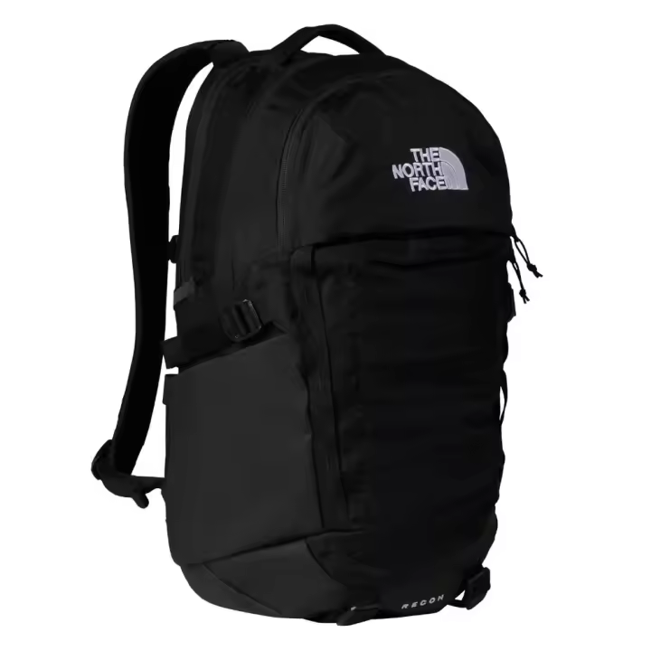Mochila Negra The North Face Recon Black Repelente al Agua - 1