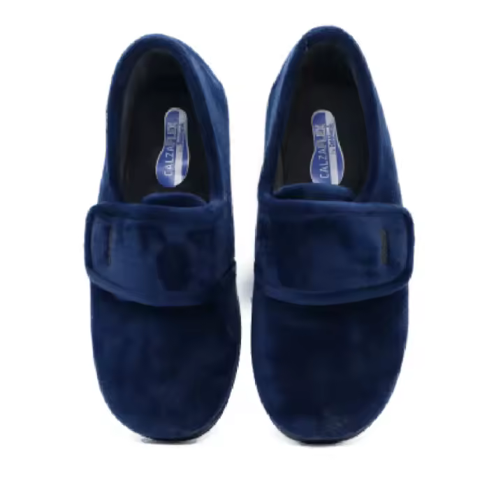 Shoes Zapatilla Casa marca Devalverde para mujer en color azul - 1