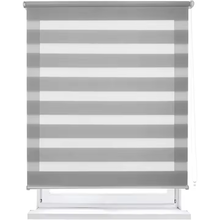 STARLEY-*Estor Enrollable de Doble Capa Noche y Día,  Tejido, Fácil de Instalar  para Ventanas y Puertas, Proteccion Solar, Stores Noche y día - 1