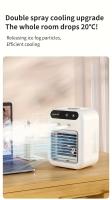 Aire acondicionado portátil todo en uno, un ventilador húmedo mini con función de enfriamiento, perfecto para uso en la oficina y en casa, manteniendo tu hogar y oficina frescos y cómodos. - details 1