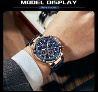 Reloj De Pulsera De Cuarzo MINI FOCUS Para Hombre Con Cronógrafo Y Manos Luminosas Acero Inoxidable Bisel Redondo Resistente Al Agua - details 15