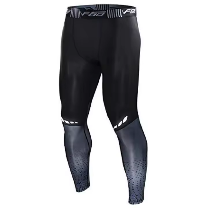 Pantalones De Compresión Para Hombre Quick Dry Fitness Entrenamiento Deportivo Tights De Correr Leggings De Gimnasio Pants De Jogging - 1