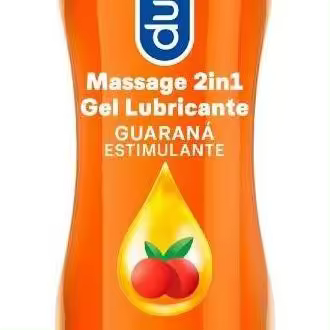 Durex Lubricante Para Masajes Placer Estimulante Guaraná 200Ml - 1