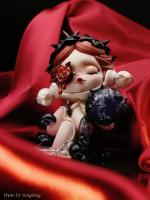 Figura De Acción Pop Mart Skullpanda Serie Para Regalo De San Valentín Para Novia Nacional Versión Coleccionable PVC Para Adultos Y Niños - details 4