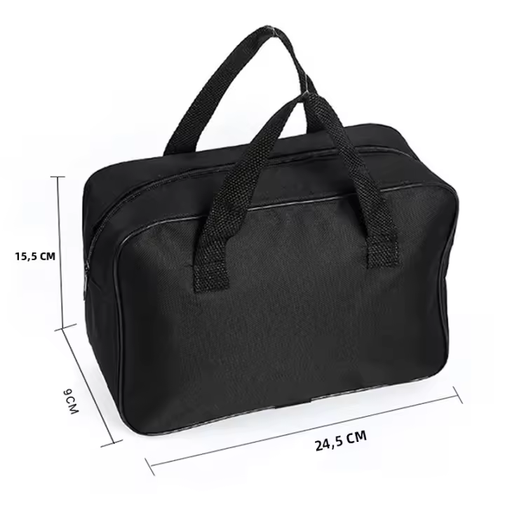 Bolsa De Herramientas Portátil De Viaje Con Bomba De Aire Para Coche Estuche De Oxford Grueso Para Reparación Y Electricidad - 1