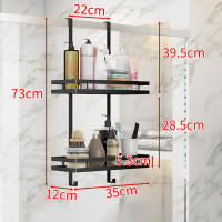 Caddy De Ducha De Acero Inoxidable Organizador De Baño Estante De Almacenamiento Para Shampoo Soporte De Repisa Colgante Sin Clavos Para El Baño - details 17