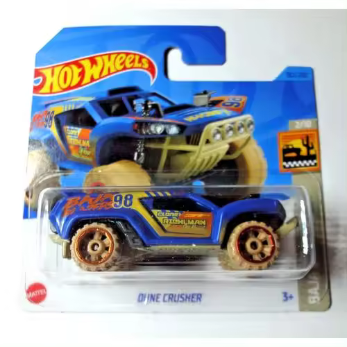 HOT WHEELS - Dune Crusher  -  Vehículos  básicos  pequeños  Individuales - Coches de Juguete - Produto oficial -  Regalo para coleccionistas -  Recomendado a niños y niñas  a partir de 3 años - 1