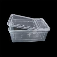 Caja De Alimentación Transparente Para Reptiles Y Araña Plástico Insectos Contenedor De Alimentos Terrario 19cmx12.5cmx7.5cm - details 5