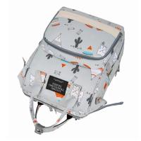 Bolso De Diaper Para Bebé Grande Capacidad Bolsa De Viaje Para Mamá Embarazada Con Asa Para Carrito De Compras Cierre De Cremallera Nylon Resistente Al Agua - details 15