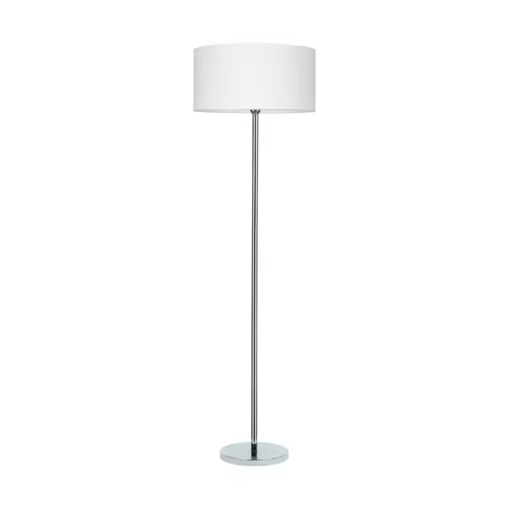 Lámpara de Pie Schelda, Metal, Beige, 50x50x166 cm - 1