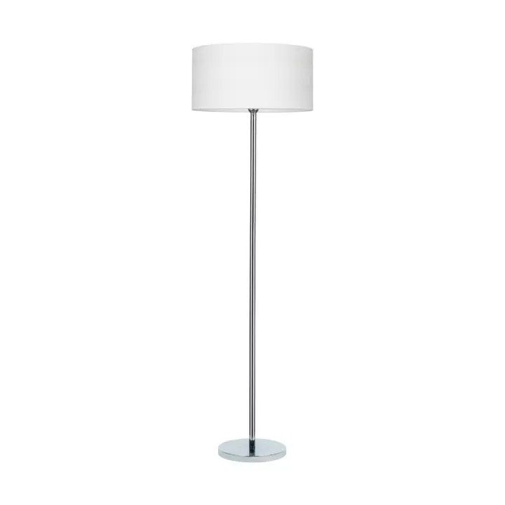Lámpara de Pie Schelda, Metal, Beige, 50x50x166 cm - 1