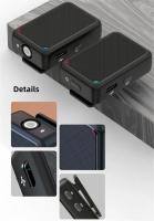 Micrófono Lavalier Inalámbrico Dual Canal Con 98 Pies Para Smartphone DSLR Camera DV Vlog YouTube Live Sistema De Micrófono Lapel - details 12