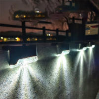 Lámpara Solar LED De Paso Para Exteriores Iluminación De Escaleras Y Paredes Decoración Para Patio Y Valla Pack De 1/4 - details 14