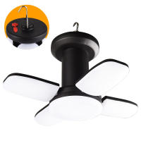 Lámpara de Camping LED con Luz de Hoja para Exteriores Lámpara de Emergencia Recargable por USB y Solar para Acampar en Tienda de Pesca y Viajes - details 11
