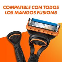 GILLETTE Recambios para maquinilla de afeitar Fusion5 para él estuche 5 unidades / Unidad - details 2