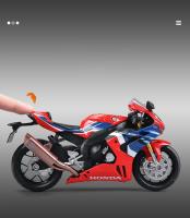 Modelo De Motocicleta a Escala 1:12 HONDA CBR1000RR-R Fireblade SP Juguete Coleccionable Autobike Absorber off Road Metal - details 5