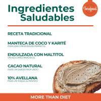 Crema Proteica Sabor Black Cookies Chips  250 gramos  20% de proteína  0% azúcares añadidos  Sin aceite de palma  TORAFOOD - details 2