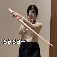 2 Pcs Espada Samurai Telescópica Juguete De Gravedad 3D Espada Retráctil Modelo De Katana Creativo Descompresión Juguete Tricky - details 6