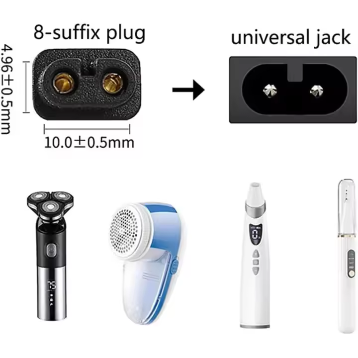 15V 5.4W Cargador para  Afeitadora Philips HQ8505, 15V 5.4W Adaptador de Corriente Cargador Compatibile con Philips Series 3000/5000/7000/9000/MG7720/MG7770/QP6530/QP6520/QP651/QP6550 etc - 1