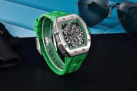 Reloj De Pulsera De Cuarzo Pagani Design 2024 Para Hombre 41MM Acero Inoxidable Cristal De Zafiro Nylon Resistente Al Agua 5Bar - details 12