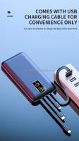 Power Bank 10000mAh Cargador portátil de Alta velocidad con 4 cables USB - details 2