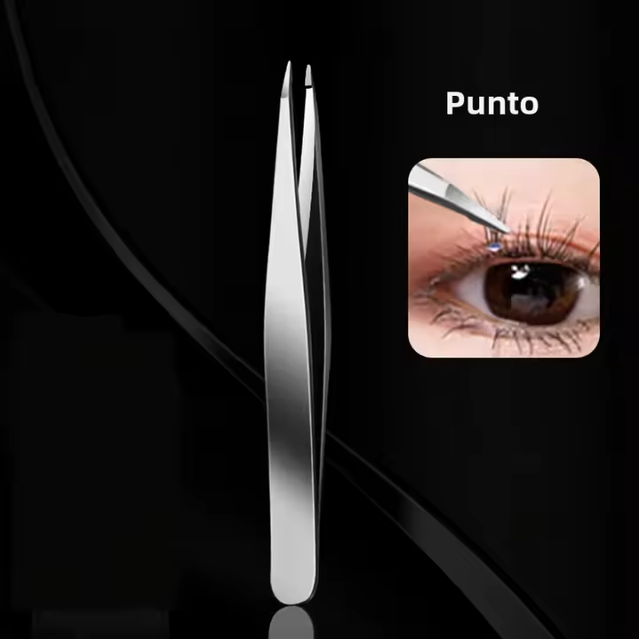 Juego De Pinzas Para Cejas Profesionales En Acero Inoxidable Herramienta De Belleza Para Cabello Facial Y Cejas Que Crece Hacia Adentro - 1