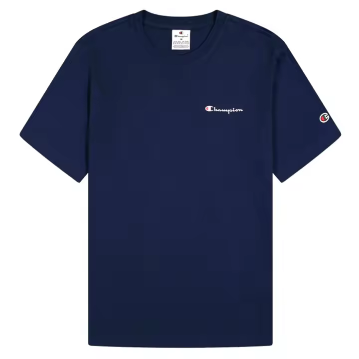 CHAMPION hombre manga corta verano 220264-BS501 NNY COLOR AZUL MARINO - 1