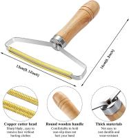 Cepillo De Afeitar Para Tejidos De Pelo Manual Portátil Herramienta De Despelotado Doméstico Cepillo De Trenzado Herramienta De Eliminación De Pelusa Para Mantas - details 4