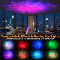Proyector De Noche LED Astronauta Galaxia Cielo Estrellado Decoración Para Dormitorio Regalos Para Niños Fiesta De Navidad - details 2